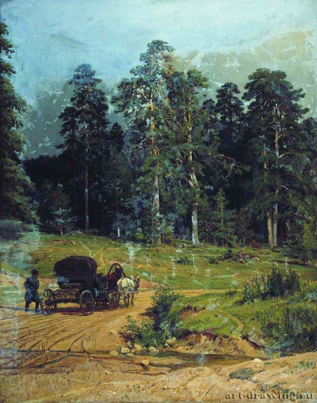 Полесье. 1883 - 123.7 х 97,5