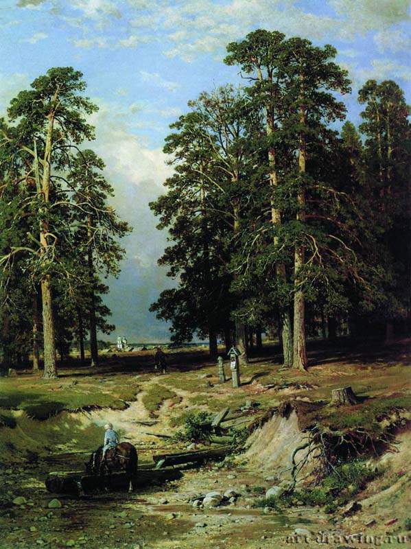 Святой ключ близ Елабуги. 1886 - 144 х 107