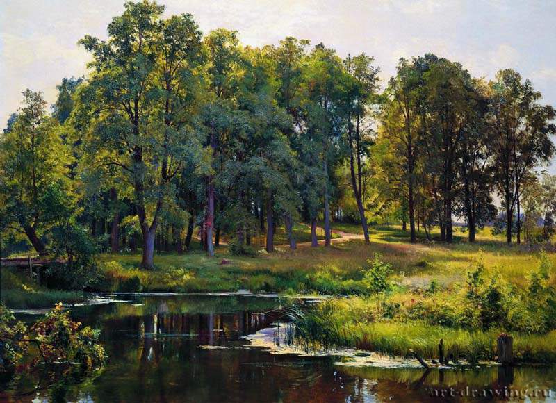 В парке. 1897 - 82.5 х 111