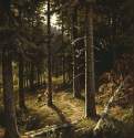 Лесной пейзаж. 1889-1890 - 51.2 х 36,9