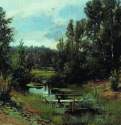 Лесной ручей. 1870 - 36,5 х 59.5