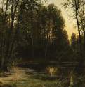 Речная заводь в лесу. 1889-1890 - 52 х 47