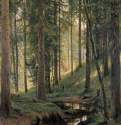 Ручей в лесу. На косогоре. 1880 - 204 х 138