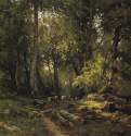 Стадо в лесу.  1864 - 105 Х 140
