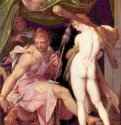 Геракл и Омфала. 1600 * - 24 x 19 смМедьМаньеризмНидерландыВена. Художественно-исторический музей