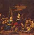 Семейный портрет. 1667 - 85 x 100 смХолст, маслоБароккоНидерланды (Голландия)Будапешт. Венгерский музей изобразительных искусств