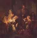 Сретение. 1671 - 59 x 48,5 смДеревоБароккоНидерланды (Голландия)Будапешт. Венгерский музей изобразительных искусств