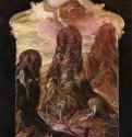 Полиптих д'Эсте. Гора Синай. 1560-1565 * - 37 x 23,8 смДерево, темпераМаньеризмИспанияМодена. Галерея Эстенсе