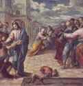 Христос исцеляет слепого. 1570 * - 65,5 x 84 смДерево, маслоМаньеризмИспанияДрезден. Картинная галерея