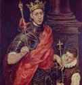 Портрет короля (волхв*). 1590-1600 * - 117 x 95 смХолст, маслоМаньеризмИспанияПариж. Лувр