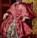 Портрет кардинал-инквизитора Фернандо Ниньо де Гевара. 1596-1601 - 171 x 108 смХолст, маслоМаньеризмИспанияНью-Йорк. Музей Метрополитен
