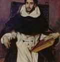 Портрет Фрая Ортенсио Феликса Парависино. 1609 - 113 x 86 смХолстМаньеризмИспанияБостон. Музей изящных искусств