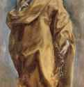 Апостол Петр. 1610-1614 - 207 x 105 смХолст, маслоМаньеризмИспанияМадрид. Эскориал