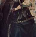Гентский алтарь, алтарь (Мистического) Божьего Агнца, наверху слева, центральная часть, сцена: Мария на троне. 1426-1432 - 168,7 x 79,9 смДерево, маслоВозрождениеНидерландыГент. Собор св. БавонаРецепция Дюрера