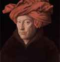 Портрет мужчины в тюрбане. 1433 - 15,5 x 19 смДерево, маслоВозрождениеНидерланды (Фландрия)Лондон. Национальная галерея