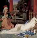Одалиска с рабыней. 1842 - Холст, маслоНеоклассицизмФранцияБалтимор. Художественная галерея Уолтер