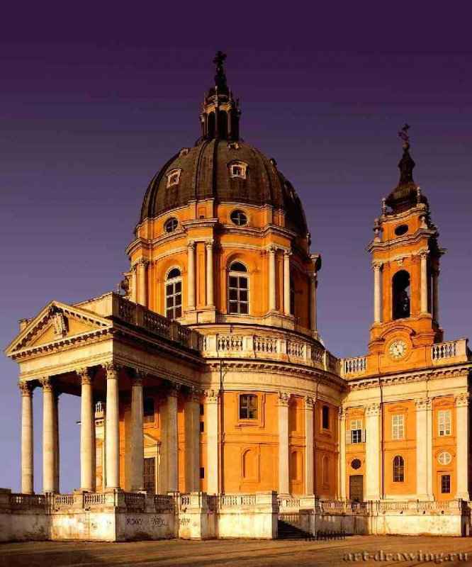 Церковь Ла Суперга. 1717-1731 - Турин. Италия.