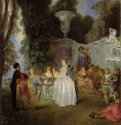 Венецианский праздник - 1717 *56 x 46 смХолст, маслоРококоФранцияЭдинбург. Национальная галерея Шотландии