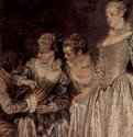 Венецианский праздник. Фрагмент - 1717 *Холст, маслоРококоФранцияЭдинбург. Национальная галерея Шотландии