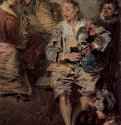 Венецианский праздник. Фрагмент - 1717 *Холст, маслоРококоФранцияЭдинбург. Национальная галерея Шотландии