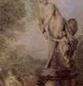 Изящные праздники. Фрагмент - 1717 *Холст, маслоРококоФранцияДрезден. Картинная галерея