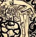 Гризельда, 1891. - Кисть, тушь, карандаш, акварель, бумага. 26,5 x 18,5. Частное собрание. Франция.