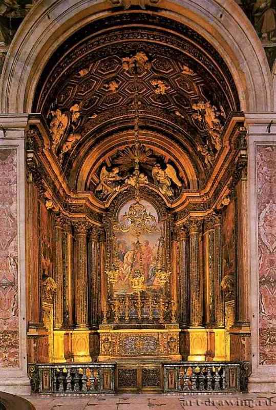 Церковь святого Роха. Капелла Иоанна Крестителя. 1742-1751 - Лиссабон. Португалия. Совместно с Никола Сальви.