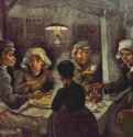 Едоки картофеля. 1885 - 81,5 x 114,5 см. Холст, масло. Постимпрессионизм. Нидерланды и Франция. Амстердам. Музей Ван Гога.