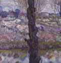Вид на Арль. 1889 - 72 x 92 см. Дерево. Постимпрессионизм. Нидерланды и Франция. Мюнхен. Новая Пинакотека.