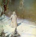 Снегурочка, 1899 г. - Холст, масло; 115 х 79,8 см. Москва. Государственная Третьяковская галерея.