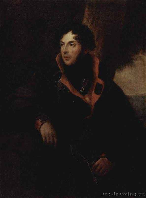 Портрет Николая Каменского. 1810 * - 114 x 85 смХолст, маслоРомантизмГерманияСанкт-Петербург. Государственный Эрмитаж