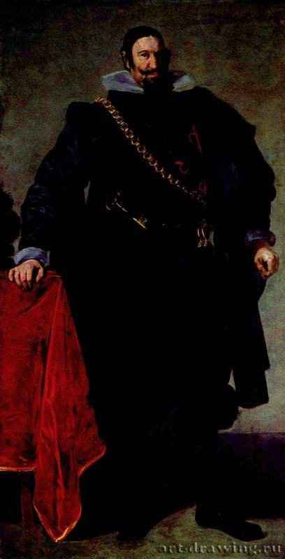 Портрет Гаспара де Гусмана, герцога Оливареса - 1624206 x 106 смХолст, маслоБароккоИспанияСан-Паулу. Музей искусств