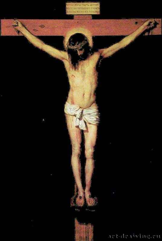 Распятие - 1632 *250 x 170 смХолст, маслоБароккоИспанияМадрид. ПрадоПервоначально в бенедиктинской монастырской церкви Сан Пласидо в Мадриде