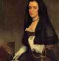 Портрет дамы с веером - 1640-164292,8 x 68,5 смХолст, маслоБароккоИспанияЛондон. Собрание Уоллеса