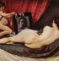 Венера с зеркалом (Венера Рокебю) - 1644-1648 *122,5 x 177 смХолст, маслоБароккоИспанияЛондон. Национальная галерея