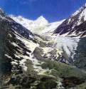 Ледник по дороге из Кашмира в Ладахк - 1874-187640 х 28,2 смХолст, маслоРеализмРоссияМосква. Государственная Третьяковская галерея