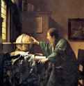 Астроном. 1668 - Холст, масло 50 x 45 Лувр Париж