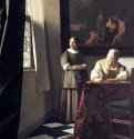 Дама, пишущая письмо со своей служанкой. 1670 - Холст, масло 72,2 x 59,7 Национальная галерея Ирландии Дублин