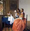 Девушка с винным бокалом - 1660 *78 x 67 смХолст, маслоБароккоНидерланды (Голландия)Брауншвейг. Музей герцога Антона-Ульриха