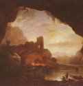 Пейзаж с руинами на горе - 1756 *48 x 64 смХолстРококо, классицизмФранцияБудапешт. Венгерский музей изобразительных искусств