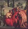 Купание Сусанны - Вторая треть 16 века198 x 198 смХолст, маслоМаньеризмИталияПариж. Лувр