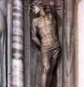Святой Себастьян. 1561-1563 - Высота 117 см. Мрамор. Венеция. Сан Франческо делла Винья. Италия.Статуя находится в церкви Сан Франческо делла Винья в правой нише алтаря семьи Монтефельтро, выделенной колоннами.