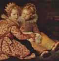 Две дочери художника - 1630-1640 *78 x 92 смХолстБароккоНидерланды (Фландрия)Берлин. Картинная галерея