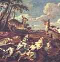 Охота на косуль - Середина 17 века212 x 347 смХолстБароккоНидерланды (Фландрия)Мадрид. Прадо