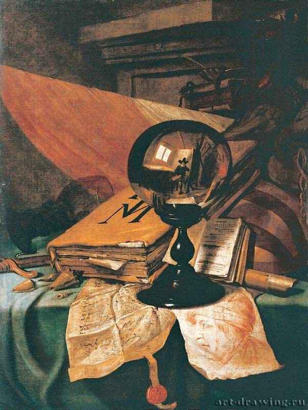 Суета сует (Vanitas) - 64 х 49 смХолст, маслоНидерландыМосква. ГМИИ им. А.С. Пушкина