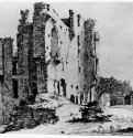 Руины замка Бредероде. 1676 - Черный мел и сангина, на бумаге 306 x 197 мм Школа изящных искусств Париж