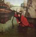 Св. Христофор - 1435 *102 x 81 смДеревоВысокая готикаГермания и ШвейцарияБазель. Художественный музей