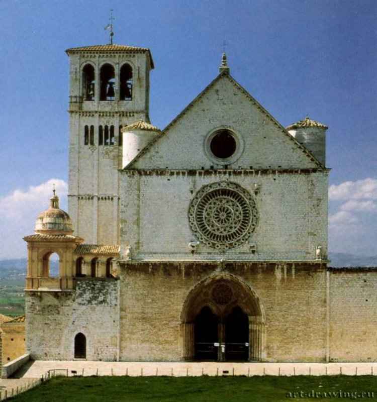 Церковь Сан Франческо - Города Италии: Ассизи.