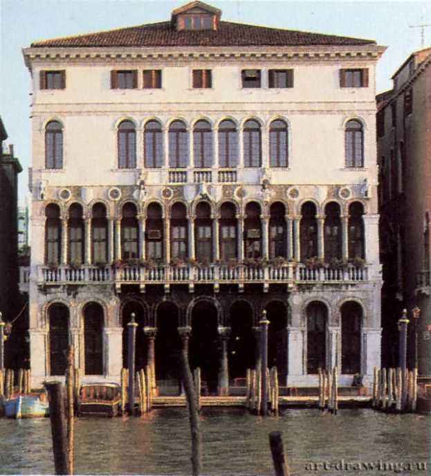 Палаццо Корнер-Лоредан. 8 век - Города Италии: Венеция. Рива дель Ферро.