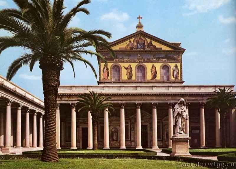 Собор Святого Павла "за стенами" - Города Италии: Рим.